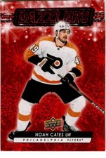 2023-24 Upper Deck Hockey S2 #DZ-58 Noah Cates Red Dazzler