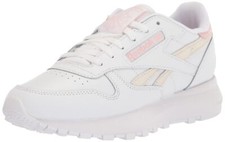 Reebok Women Classic Leather SP Sneaker White/Porcelain Pink GX8689