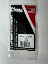 NEW ~ MK Morse Company Hole Saw Accessory MPD401 (140775) Drill ~ FREE SHIPPING