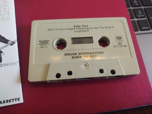 RARO CASETE BRUCE SPRINGSTEEN NACIDO PARA CORRER PRIMERA EDICIÓN EE. UU. PCT 33795 - Imagen 8 de 11
