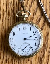 1914 elgin pocket watch