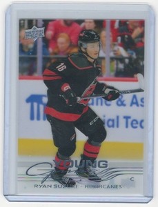 Ryan Suzuki 2025-26 UPPER DECK SERIES 1 CLEAR CUT YOUNG GUNS #214