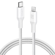 Anker 6' Braided MFI Certified Lightning to USB-C Friendly Fast Charging Cable