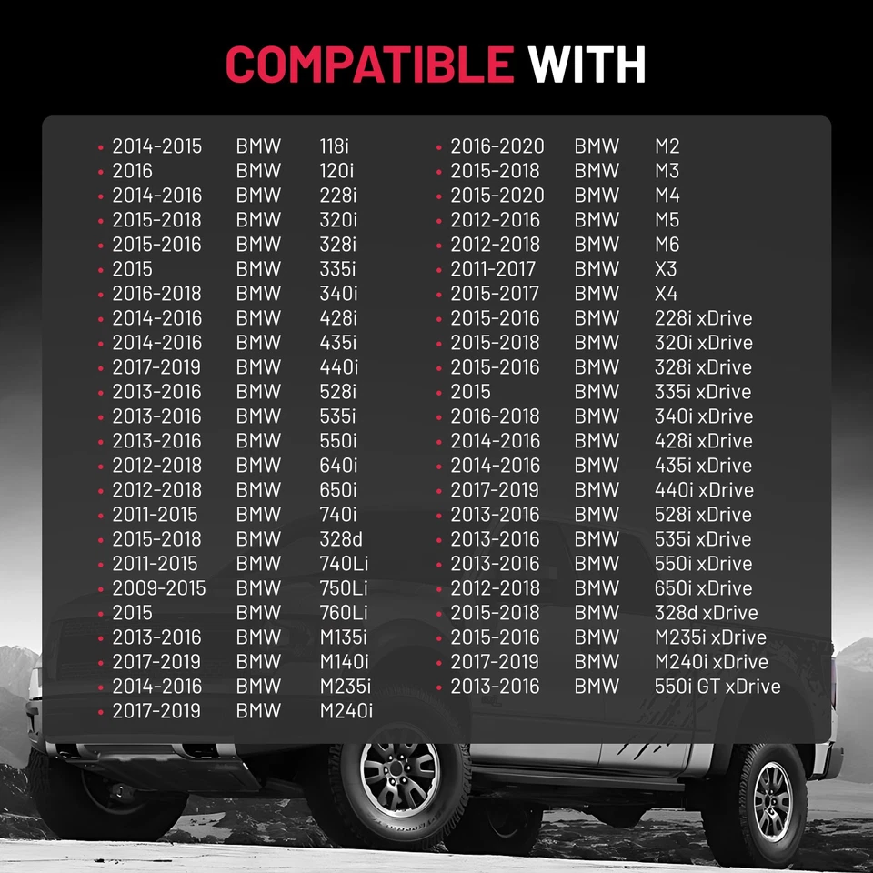 (2) 20mm 5x4.72" Wheel Spacers HubCentric 14x1.25 For 2017-2019 BMW 440i xDrive Foto 3 de 4