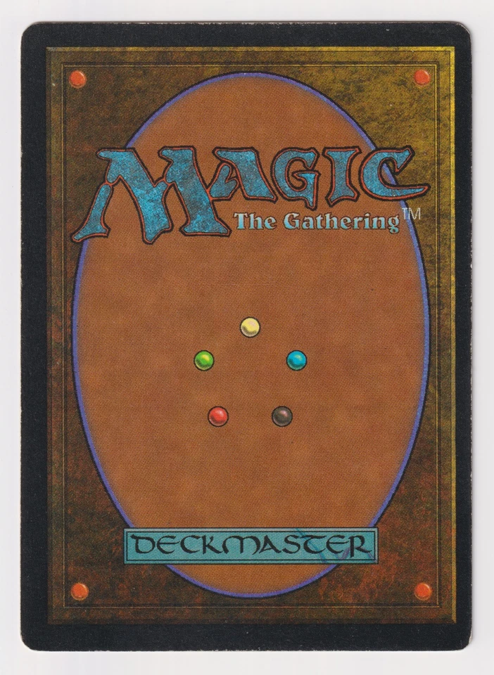 Signed Chinese Mana Short MP 4th Edition FBB Artist Dameon Willich MTG Magic EDH - Image 2 of 2