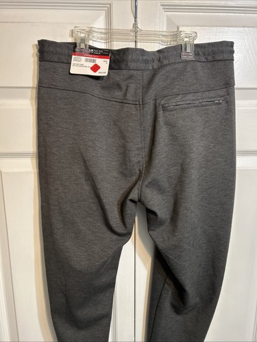 NWT Kenneth Cole Awareness AKC Stretch Tech Knit Pants Size M Medium Gray - Picture 8 of 12