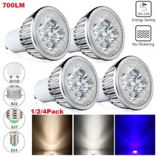 E27 E14 LED Recessed Spotlight Bulbs 5W=30W Equiv Flood Lights Black Light Bulbs