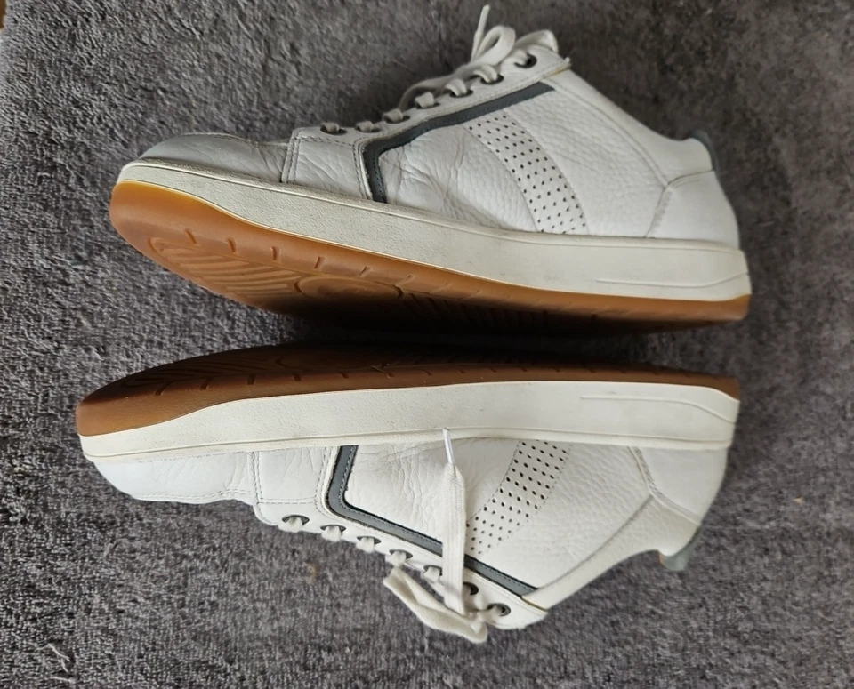 Mephisto City Hiker Shoes Mens 9M White & Gray Leather Upper & Liner - Image 2 of 4