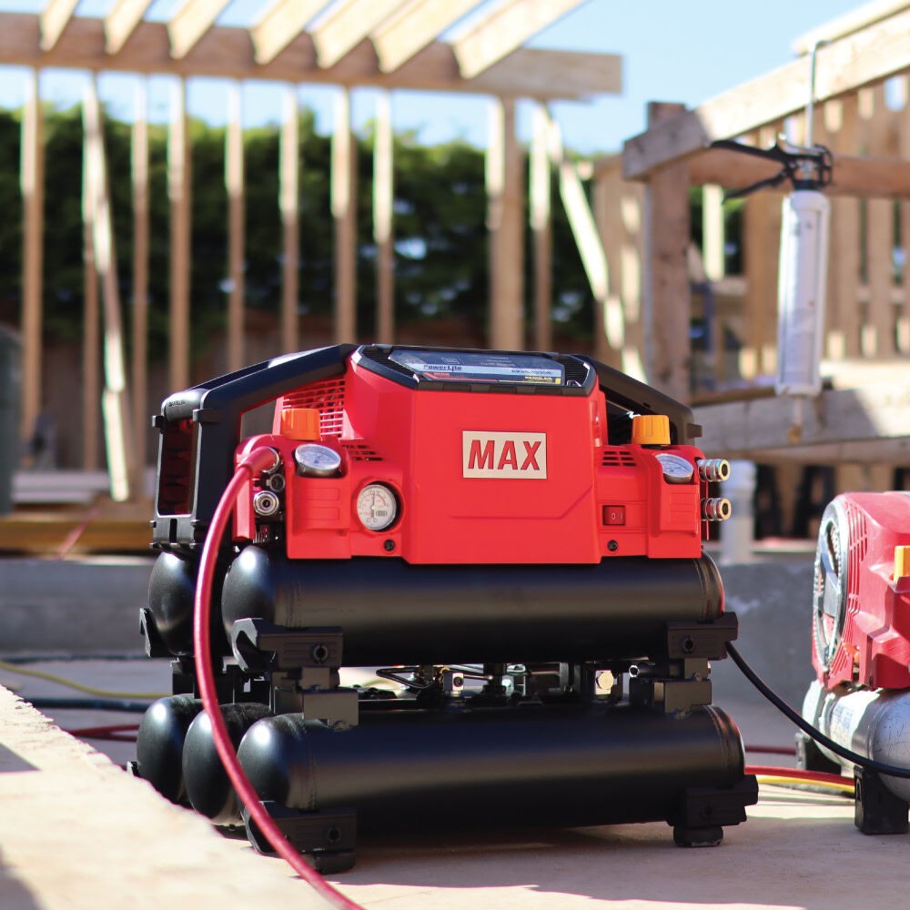 Max Usa Powerlite 500 Psi 2Hp 3.3 Cfm/3 Cfm High Pressure Air Compressor