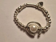 UNO DE 50 Another Round, Oh Oh Oh Armband versilbert Perlen UVP 85£