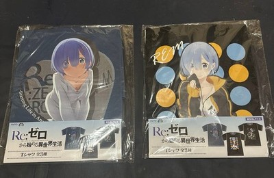 Re:Zero Prize T-shirt Rem 2 types