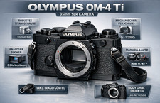 📷 Olympus OM-4 Ti 📷 fotocamera reflex 35 mm foto analogica fotocamera vintage corpo
