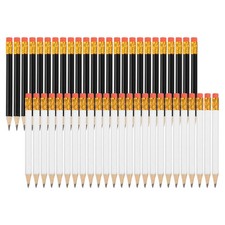 Golf Pencils with Erasers, 4" HB Mini Half Pencils Pre Sharpened Small Pens f...