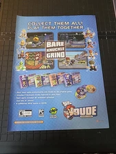 Tech Deck Dude Evolution PC CD-Rom 2004 Print Ad 8x11 Great To Frame 