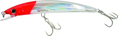 Yo-Zuri F1151C5 Crystal 3D Minnow Magnum, 6 1/2'', 1 1/2 oz, Red Head