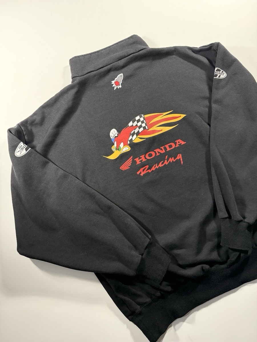 Honda Racing Woody Woodpecker Joe Rocket Sweatshirt ¼ Zip Jacket