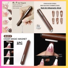 3 In 1 Cat Eye Magnet Nail Tool Stick for Magnetic Gel Polish