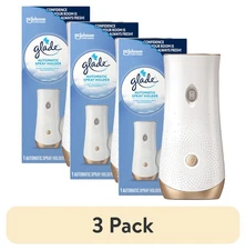 (3 pack) Glade Automatic Spray Holder, Battery-Operated Air Freshener Spray