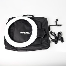 Nanlite Halo 19 Dimmable Daylight Balanced 19in LED Ring Light, with Accessories