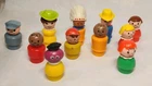 Lot Of 11 Vintage Fisher Price Little People