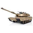 US Stock Henglong 1/16 7.0 M1A2 Abrams IR BB RTR RC Tank 3918 Smoke Airsoft — photo 5