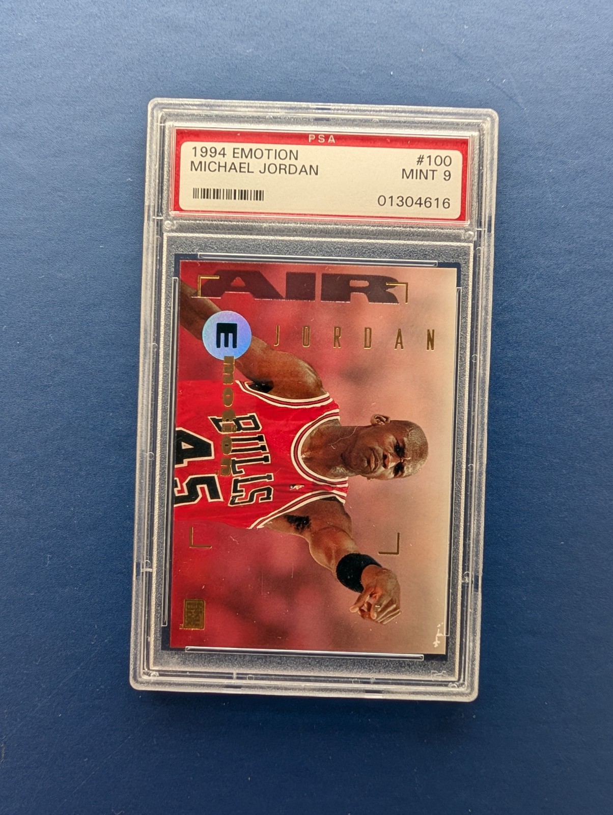 1994-95 Skybox Emotion - Michael Jordan #100 - PSA 9 Mint