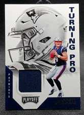 2019 Playoff Turning Pro Relic - Jarrett Stidham RC #TP-17 Denver Broncos