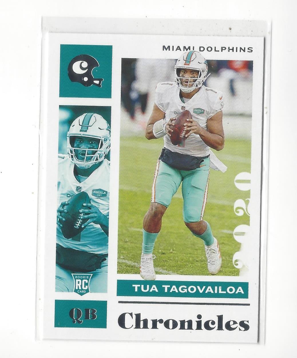 2020 Panini Chronicles #60 Tua Tagovailoa RC Rookie Dolphins