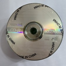 Maxell CD R Blank Media 50 Pack Spindle Audio Music 32x 80 Minute 700MB Player