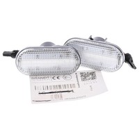 Seiten Blinker Blinkleuchten LED Weiss FüR Opel Vivaro A X83 Movano A X70 U9