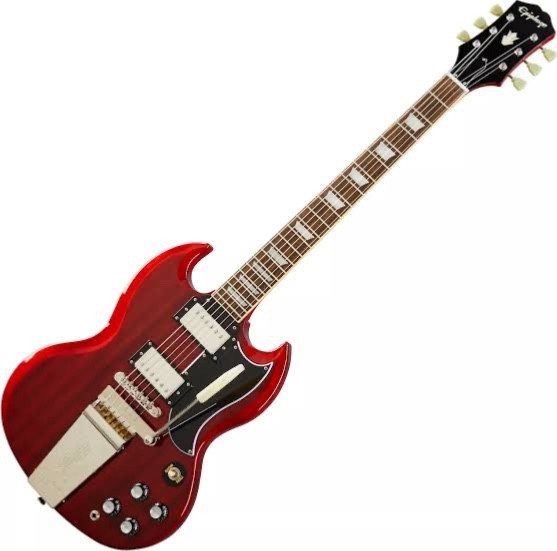 Epiphone SG Standard '61 with Maestro Vibrola in Vintage Cherry