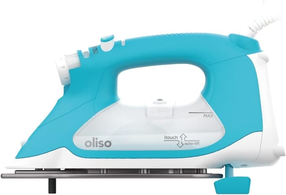 Oliso Smart Iron, TG1600PRO+, Ceramic, Turquoise Excellent C