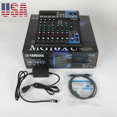 New Yamaha MG10XU Mixer With Effects For Professional Live And Studio Recording