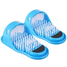 2 Pack Foot Scrubber Massager Scrub Feet Cleaner Washer Brush for Shower Spa ...