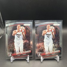Brittney Griner 2025 Panini Prizm WNBA Card #46 Atlanta Dream (2) Cards