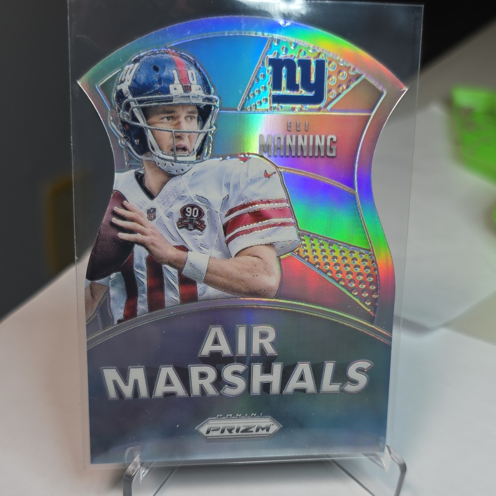 Panini 2015 Prizm Air Marshals Eli Manning #AM14 Insert New York Giants Prizm
