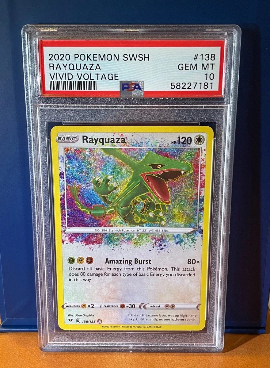 Rayquaza 138/185 Swsh04: Vivid Voltage for sale | eBay