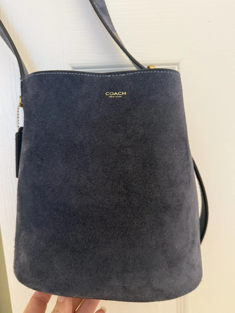 Coach Drawstring Suede Exterior Bags & Handbags for Women for sale 