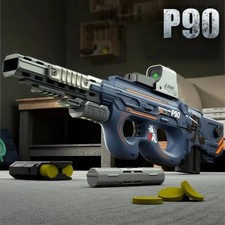P90/M416 Electric Soft Bullet Rifle Toy Gun Outdoor Shooting Game