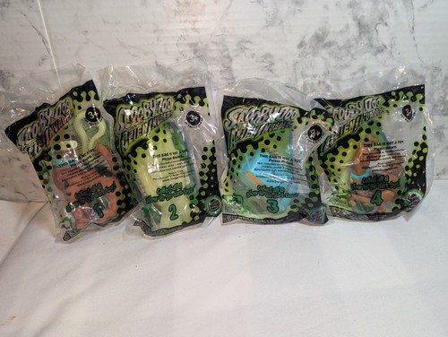 4x Scooby Doo and the Alien Invaders Burger King Toys 1,2,3,4 - Picture 1 of 7