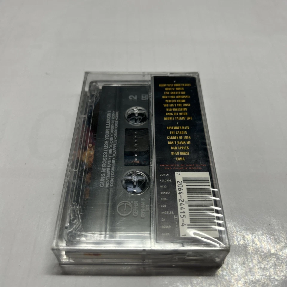 Use Your Illusion I Guns N' Roses Cassette Tape Factory SEALED! GnR Rock metal - Image 2 of 3