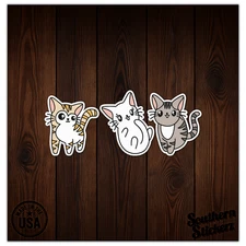 Cats Kittens - Vinyl Decal Sticker - Car Window Laptop - ebn7695