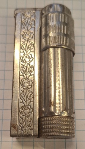 Mini Fox Benzin-Sturm-Feuerzeug, Made in Austria, Silber Österreich