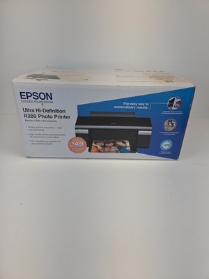 Epson Ultra Hi-Definition R280 Color Inkjet Photo Printer - New 