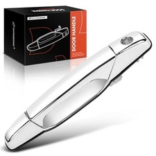 - Driver Side Exterior Door Handle - Compatible with Chevy, Front Left Chrome