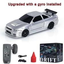 1:43 Ready to Run Race Car Gyro Drift Car 4WD Traffic Cones Mini Toy for Boys