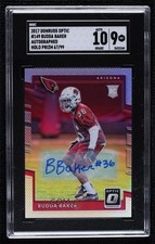 2017 Donruss Optic Rookies Holo 67/99 Budda Baker #149 SGC 9 MINT Auto 0b3o
