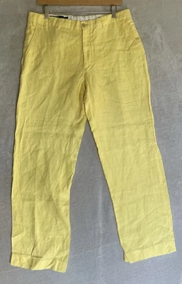 Polo Ralph Lauren Yellow Regular Size Pants for Men for sale | eBay