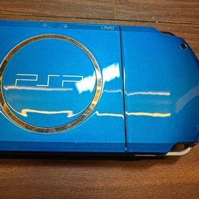 [ Excellent + ] Sony PSP 3000 Vibrant Blue Tested Game Console w/ Battery #34