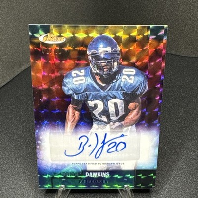Topps 2024 Finest Gold Geometric Refractor Auto #FBA-BD Dawkins Eagles NFL